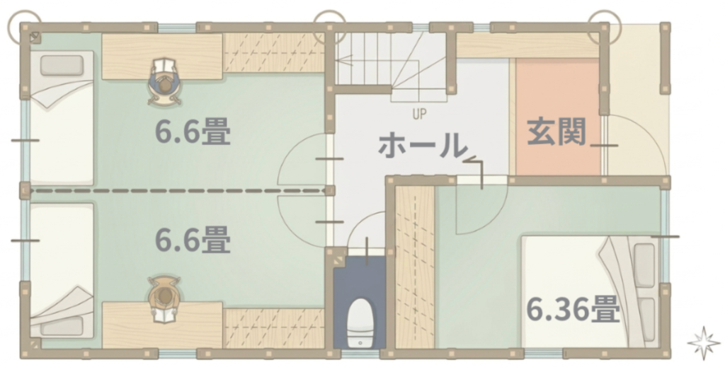 1階 間取り図